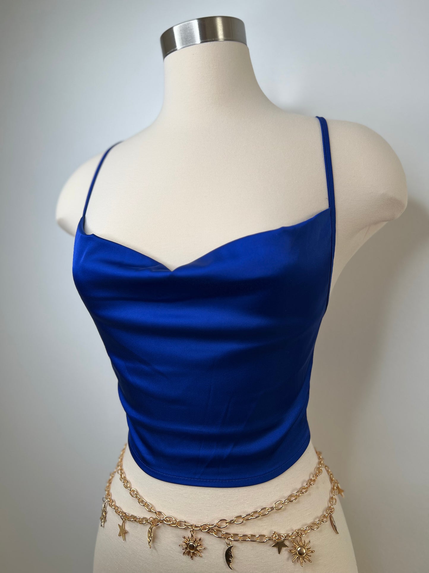 Belinda Top Blue