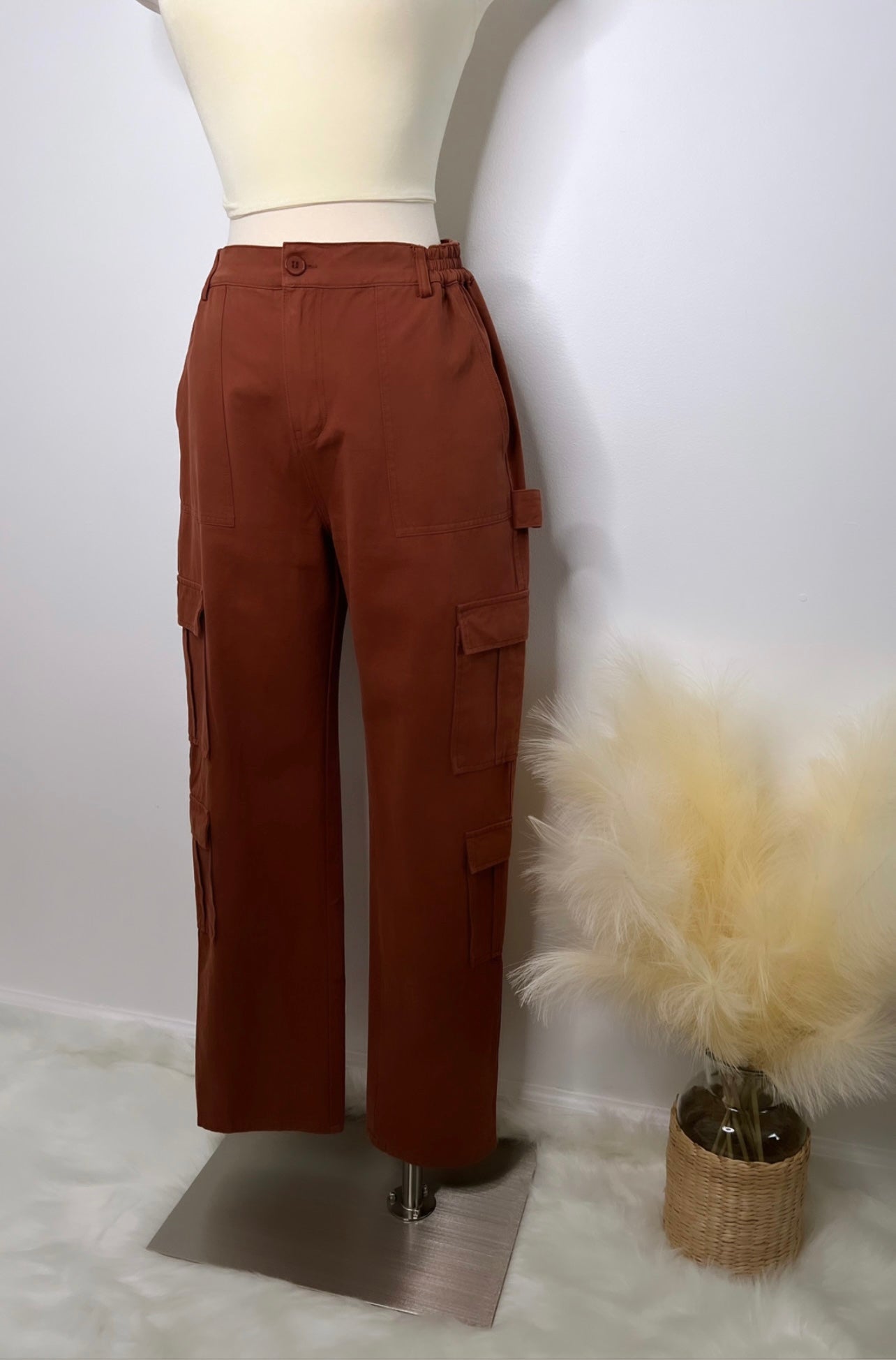 Brick Cargo Pants